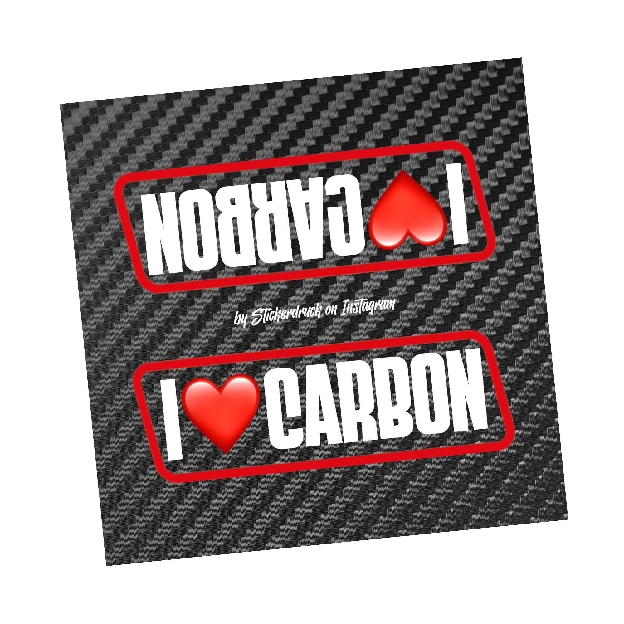 I <3 CARBON (Lenkerpolster)