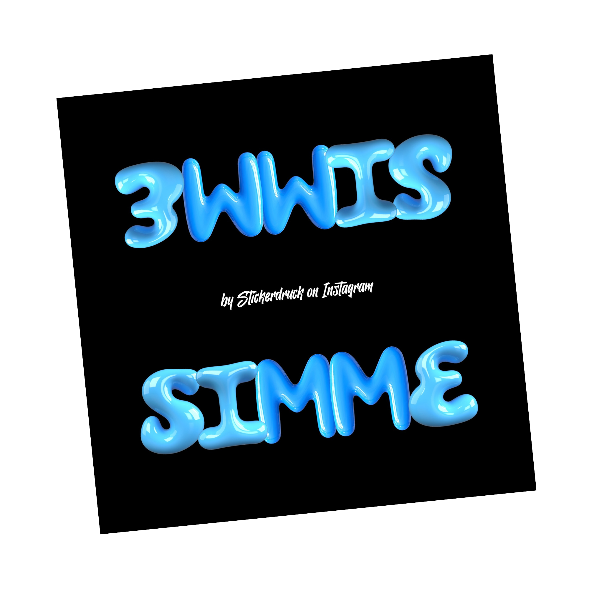 SIMME blau (Lenkerpolster)