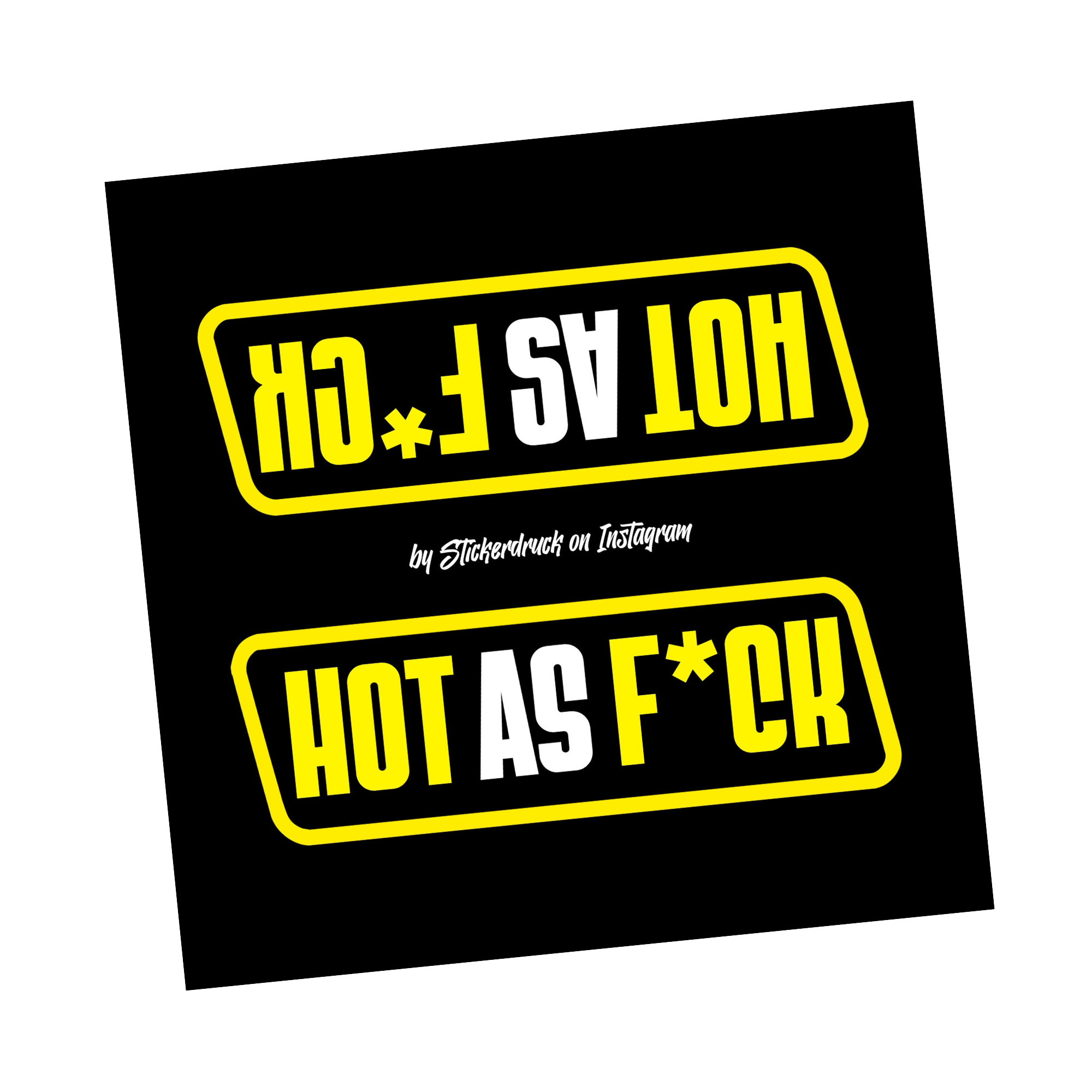 HOT AS F*CK (Lenkerpolster)