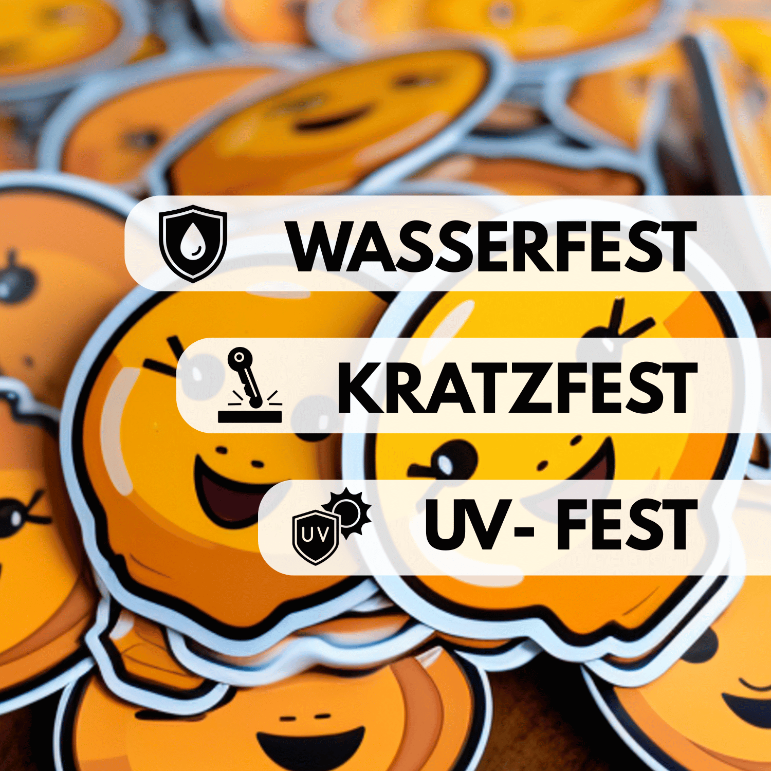 Personalisierte Sticker